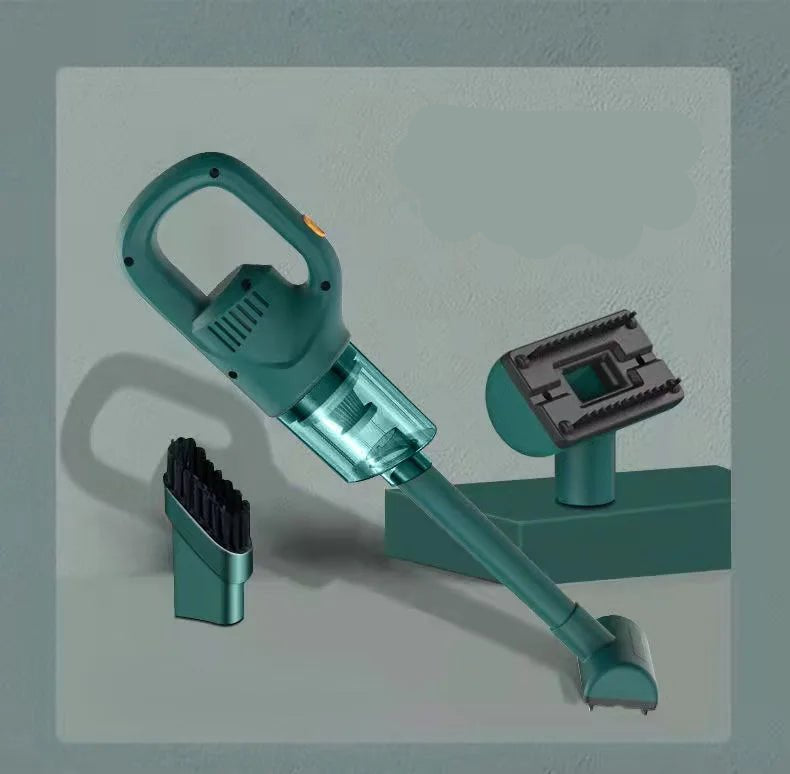 Handheld Vacuum Cleaner Rechargeable Auto Cordless Vacuum Mini Vacuum Cleaner Portable Vacuum Cleaner Home Electrical Appliances - Checkouts UK