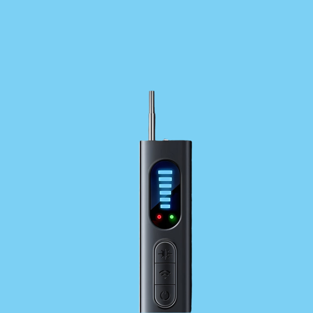Hidden Camera Detector Anti - Spy Car GPS Tracker Listening Device Bug RF Wireless All Signal Scanner Gadget Security Protection - Checkouts UK