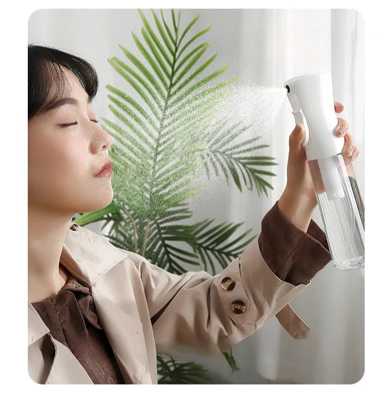 High Pressure Continuous Spray Bottle Hair Care Makeup Water Replenishing Spray Separate Bottle Press Mist Spray Bottle - Checkouts UK