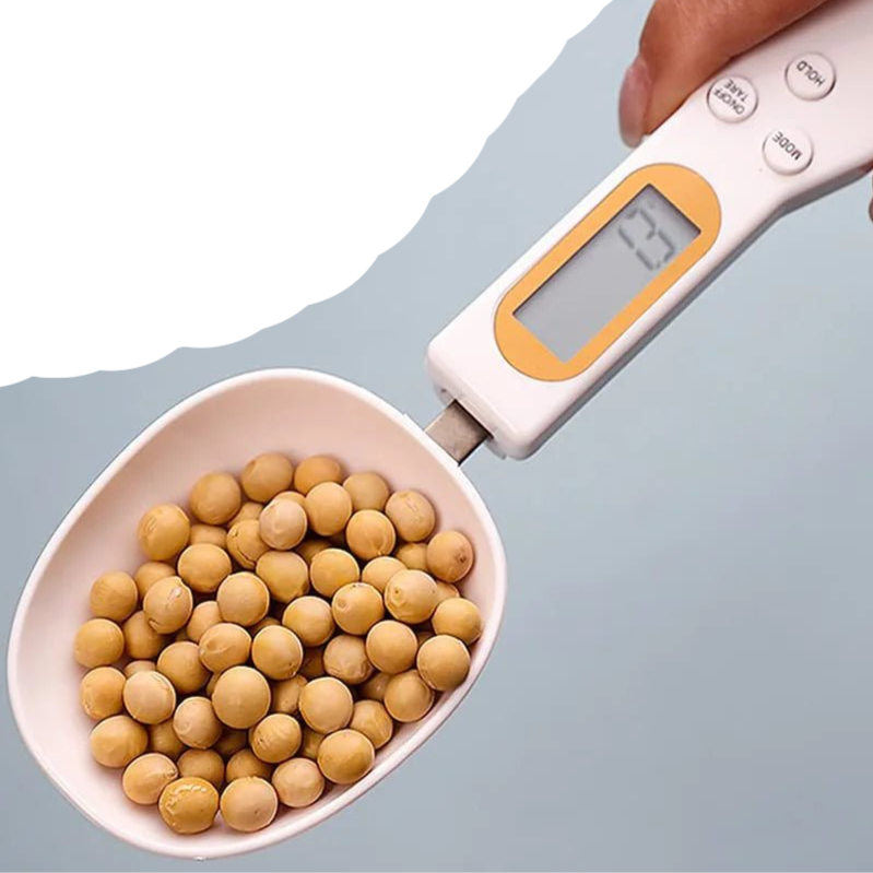 LCD Digital Kitchen Scale Electronic Cooking Food Weight Measuring Spoon 500g 0.1g Coffee Tea Sugar Spoon Scale Kitchen Tool - Checkouts UK