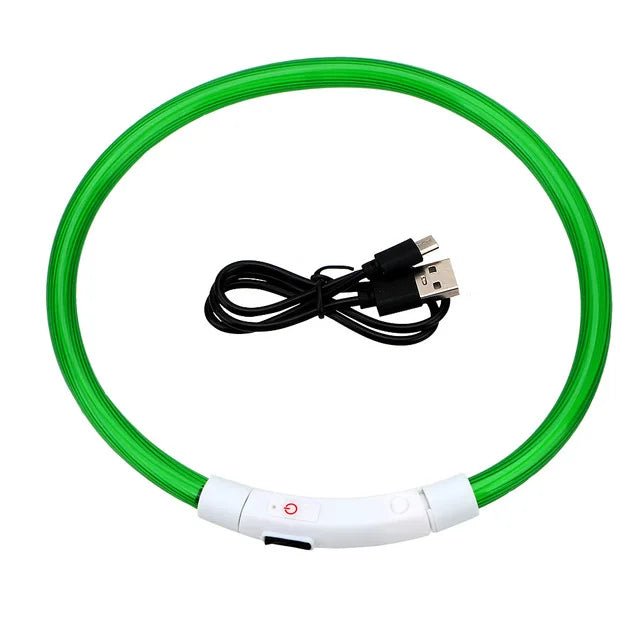 Led Dog Collar Luminous Usb Cat Dog Collar 3 Modes Led Light Glowing Loss Prevention LED Collar For Dogs Pet Dog Accessories - Checkouts UK