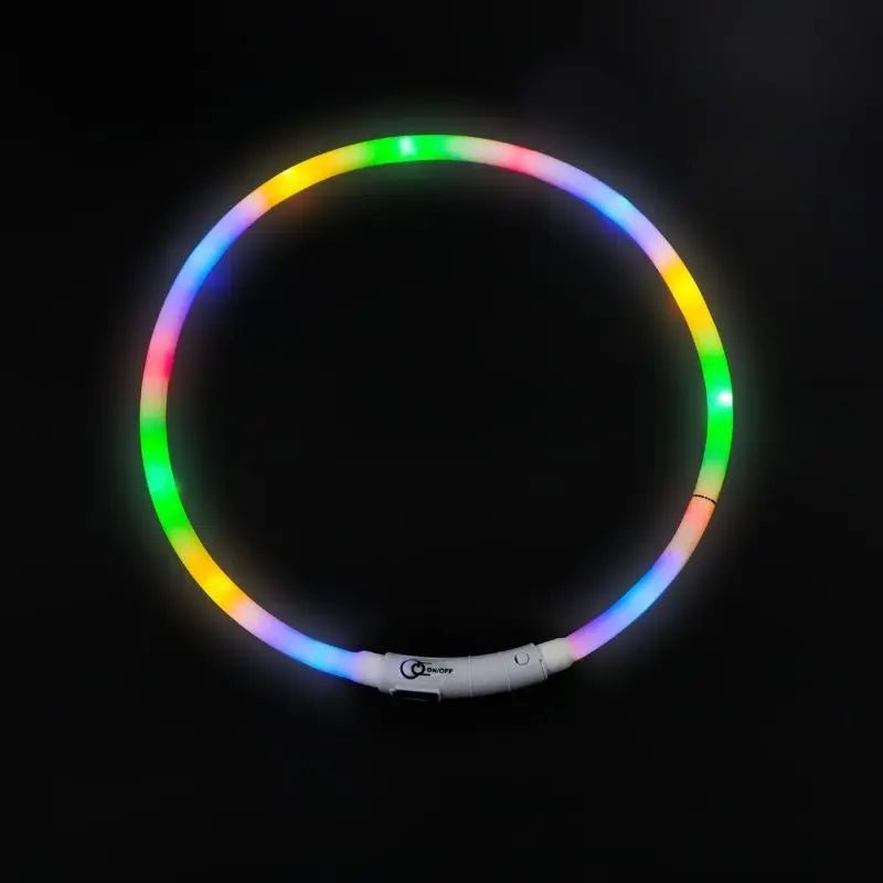 Led Dog Collar Luminous Usb Cat Dog Collar 3 Modes Led Light Glowing Loss Prevention LED Collar For Dogs Pet Dog Accessories - Checkouts UK