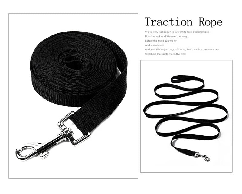 Longer Pet Leashes Rope Outdoor Training Running Dog Leash Belt PP Dogs Lead for Chihuahua Small and Large Dog Product - Checkouts UK