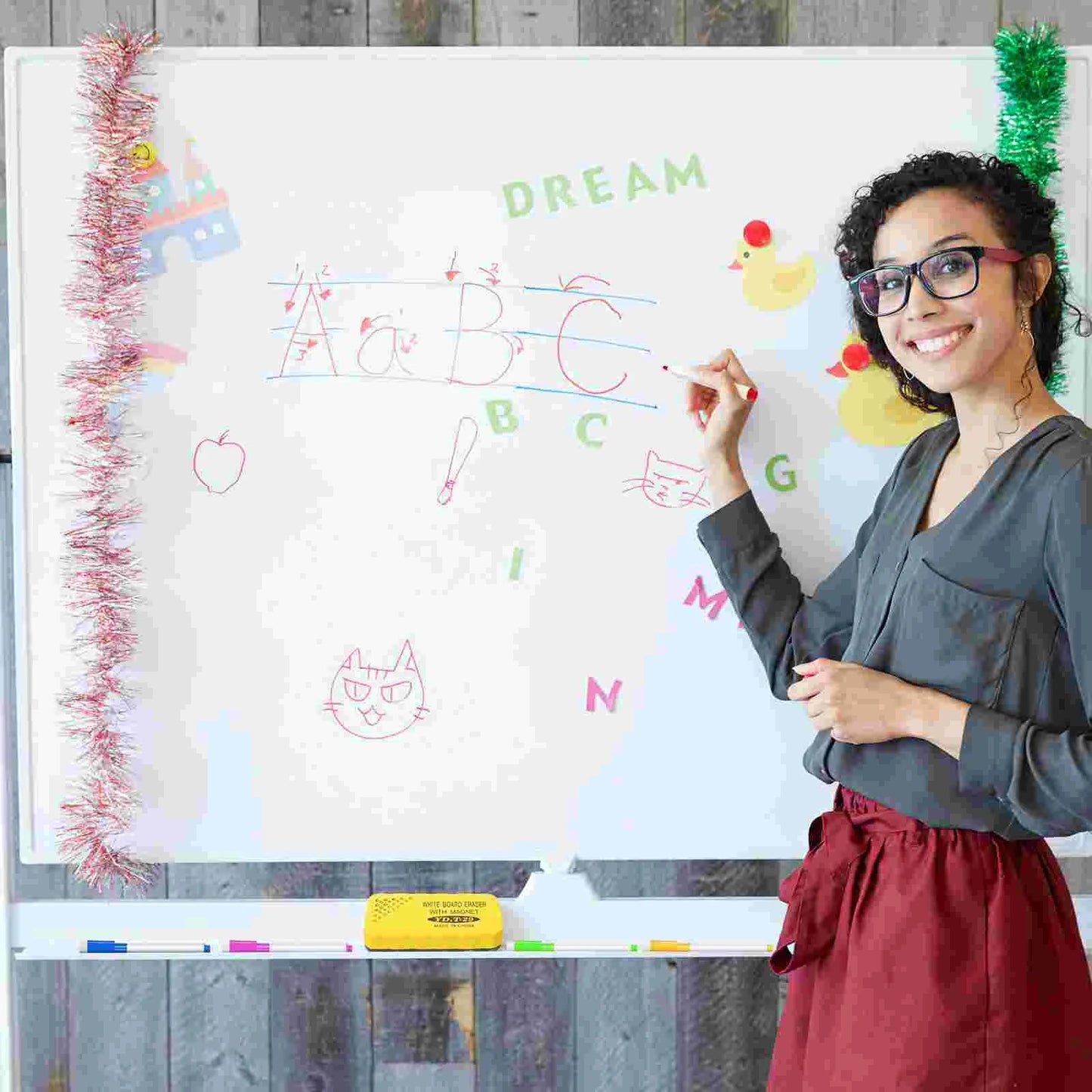 Magnetic Board Whiteboard Accessories Kits Pen Supply Hook Accessory Parts Office - Checkouts UK