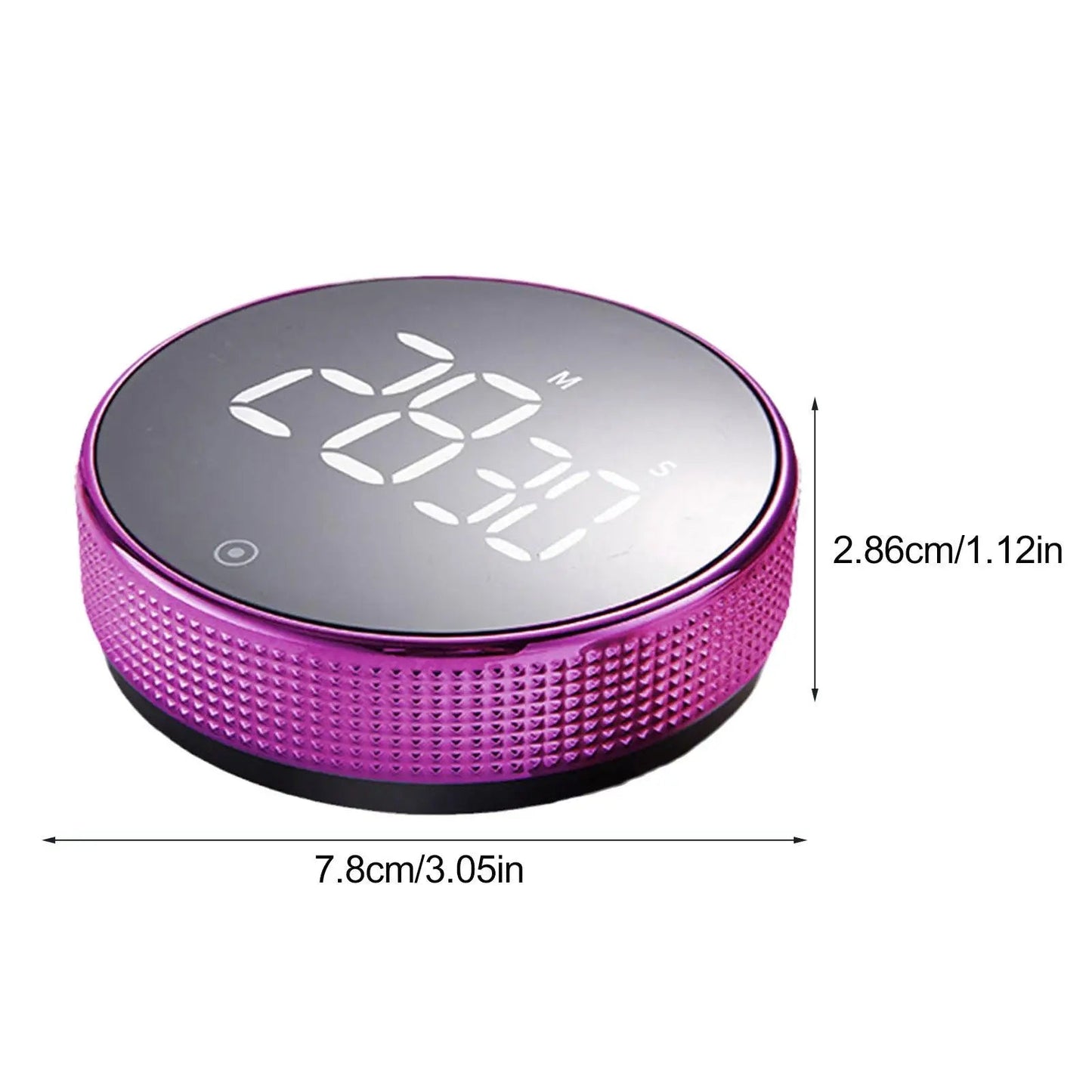 Magnetic Kitchen Timer Digital Timer Kitchen Shower Study Stopwatch LED Counter Alarm Remind Manual Electronic Countdown - Checkouts UK