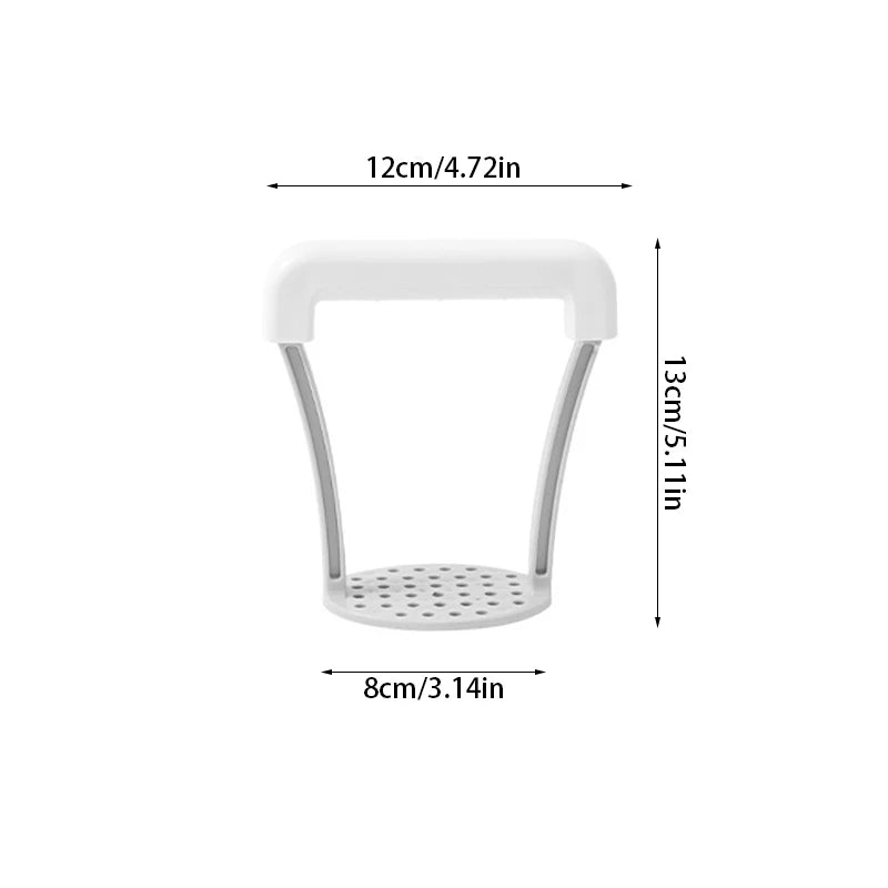 Manual Potato Masher Durable Potato Ricer Kitchen Vegetable Masher With Non - Slip Handle Fruit Juicer Kitchen Gadgets - Checkouts UK