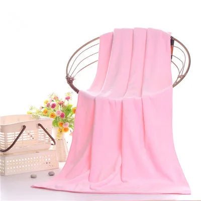 Microfiber bath towel, super large, soft, high absorption and quick - drying, sports, travel, no fading, multi - functional use - Checkouts UK