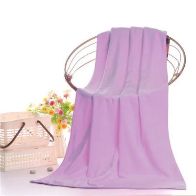 Microfiber bath towel, super large, soft, high absorption and quick - drying, sports, travel, no fading, multi - functional use - Checkouts UK