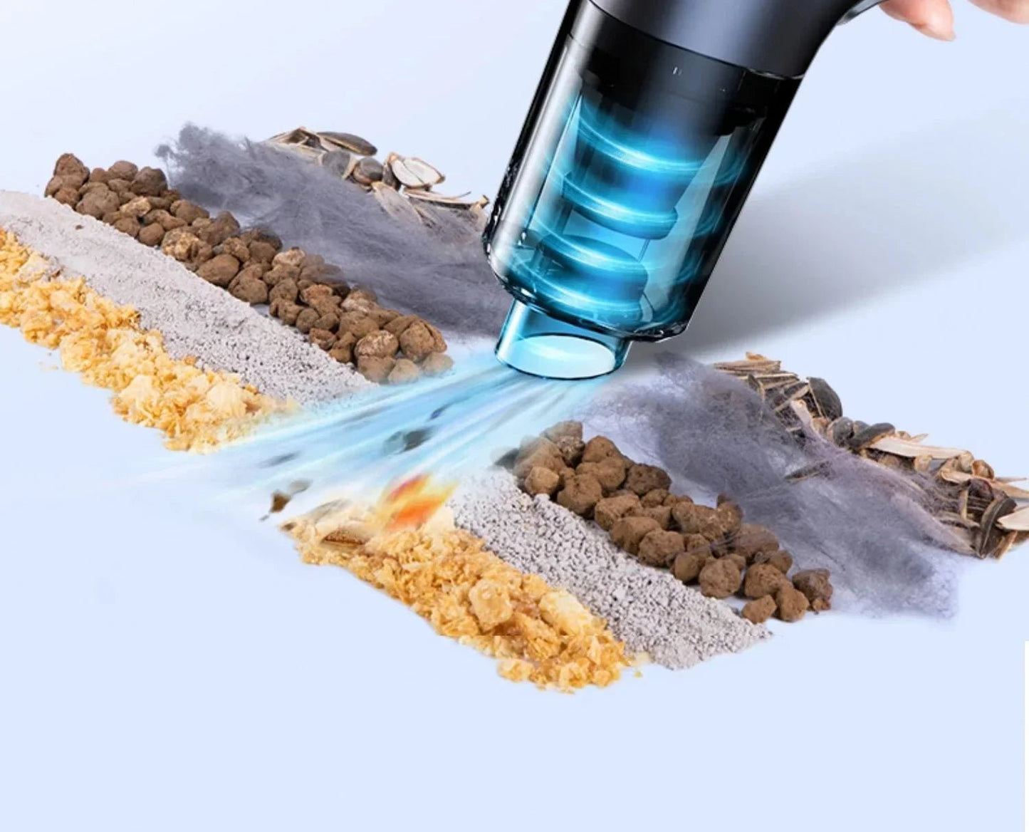 Mini Car Vacuum Cleanerhttps://ae01.alicdn.com/kf/S3375576ed4e646eaaa4779af981e0506D.png Cordless Powerful Wireless Car Cleaner HandHeld Portable Vacuum Cleaner Air Gun - Checkouts UK