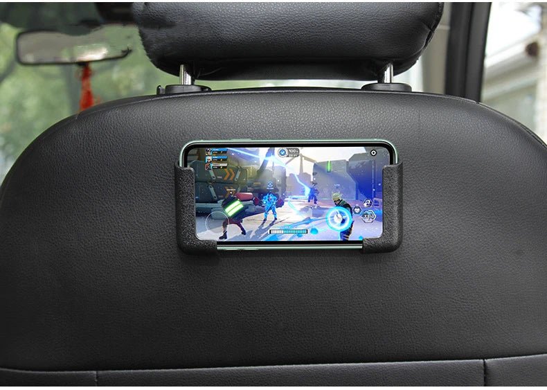 Multifunction Car Phone Mount Cell Phone Holder Lightness Portability No Space Occupy Stand Auto Interior Accessories - Checkouts UK