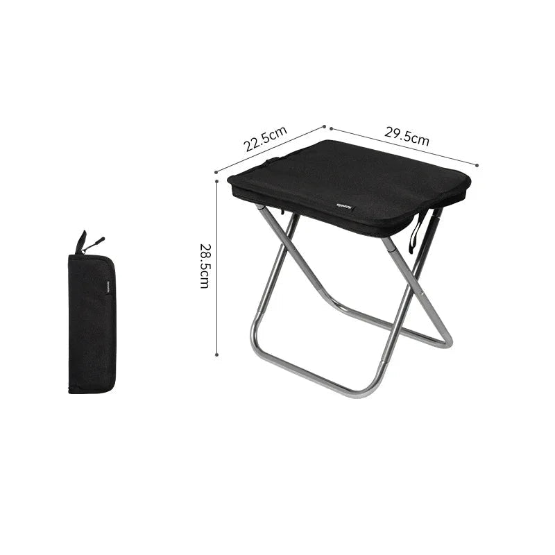 Naturehike 2024 New Camping Chair Portable Lightweight Outdoor Aluminum Chair High Load Travel Foldable Beach Fishing Chair - Checkouts UK