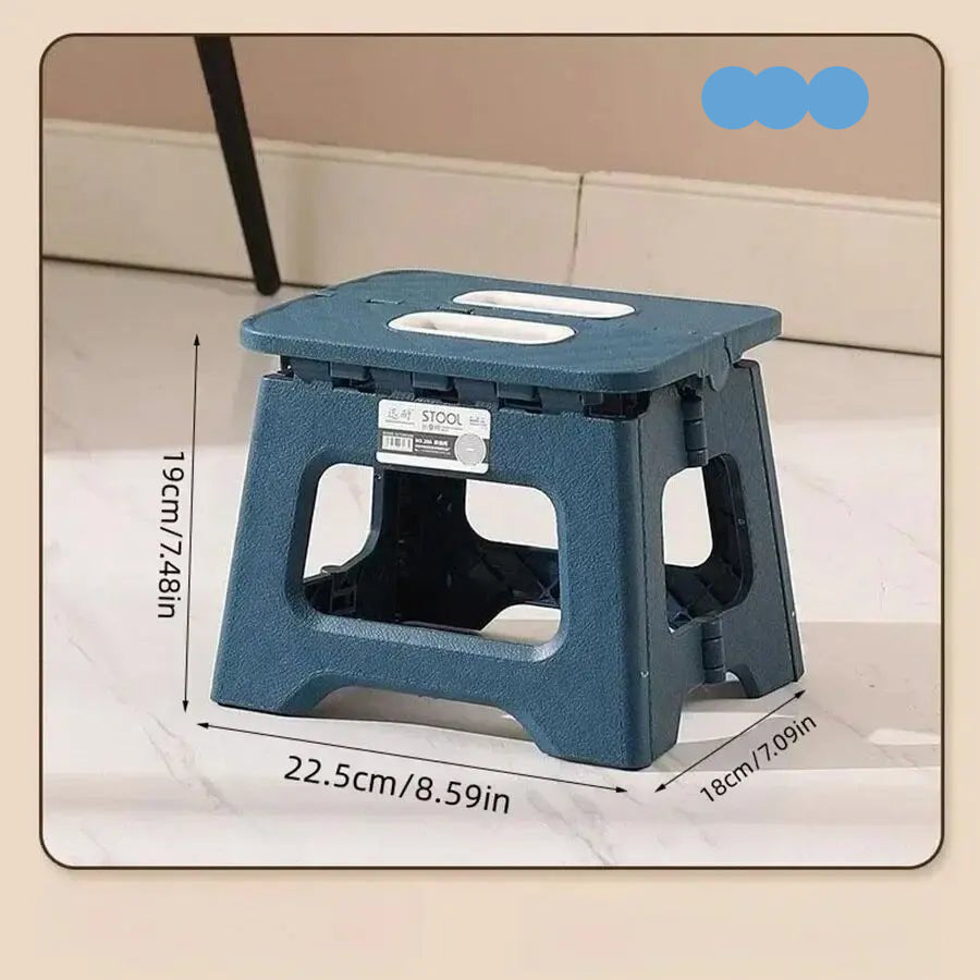 New Adult Children Portable Folding Stool Thickened Plastic Saddle Chair for Outdoor Activities and Fishing Gifts Party Favors - Checkouts UK
