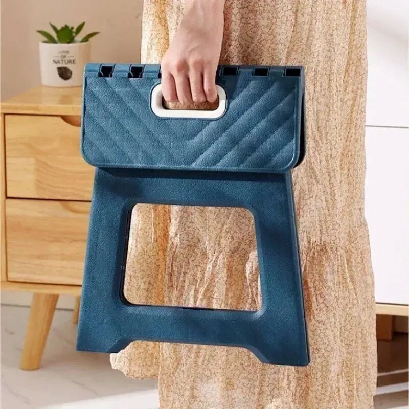 New Adult Children Portable Folding Stool Thickened Plastic Saddle Chair for Outdoor Activities and Fishing Gifts Party Favors - Checkouts UK