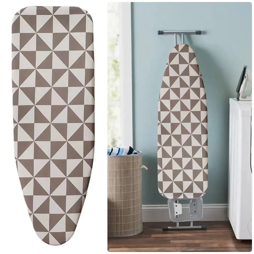 New Durable Ironing Board Cloth Heavy Heat Resistant Thickened Ironing Board Cover Pad Universal Laundry Supplies Printed Padded - Checkouts UK
