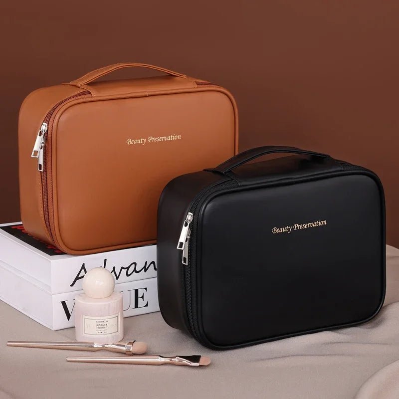 New Women's Cosmetic Bag Portable Storage Bag Large Capacity Luxury Makeup Bag Travel Organizer Essentials Toiletry Bags - Checkouts UK