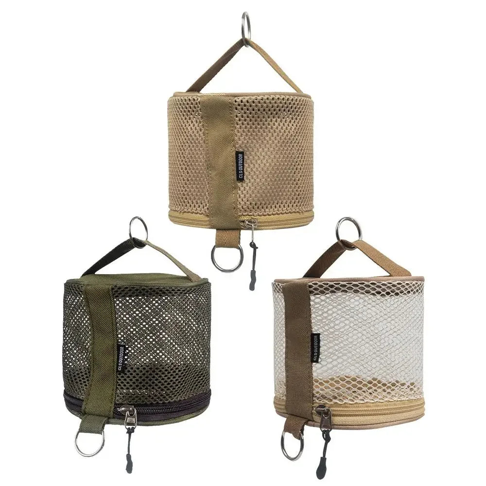 Outdoor Camping Tissue Case Roll Paper Storage Bag With Hook Portable Tissue Holder Tent Hanging Napkin Holder Camping Supplies - Checkouts UK