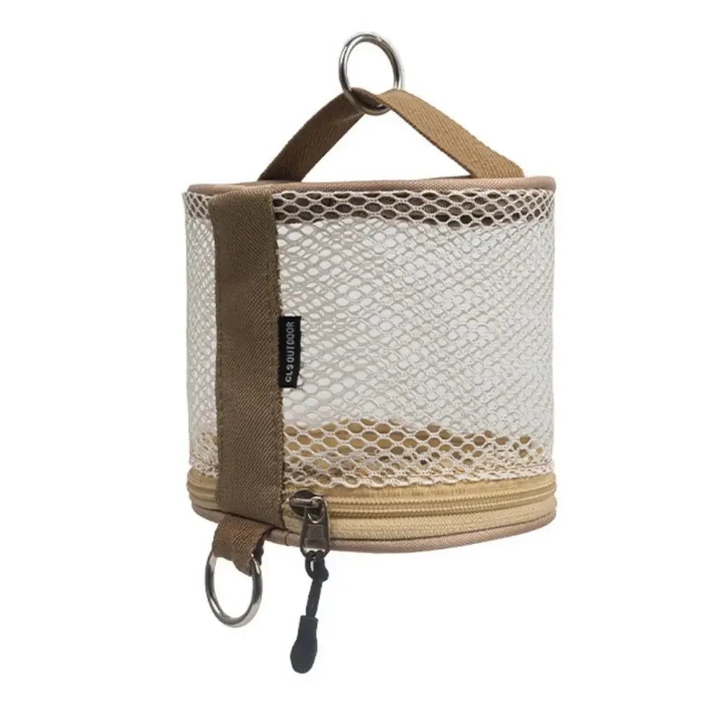 Outdoor Camping Tissue Case Roll Paper Storage Bag With Hook Portable Tissue Holder Tent Hanging Napkin Holder Camping Supplies - Checkouts UK