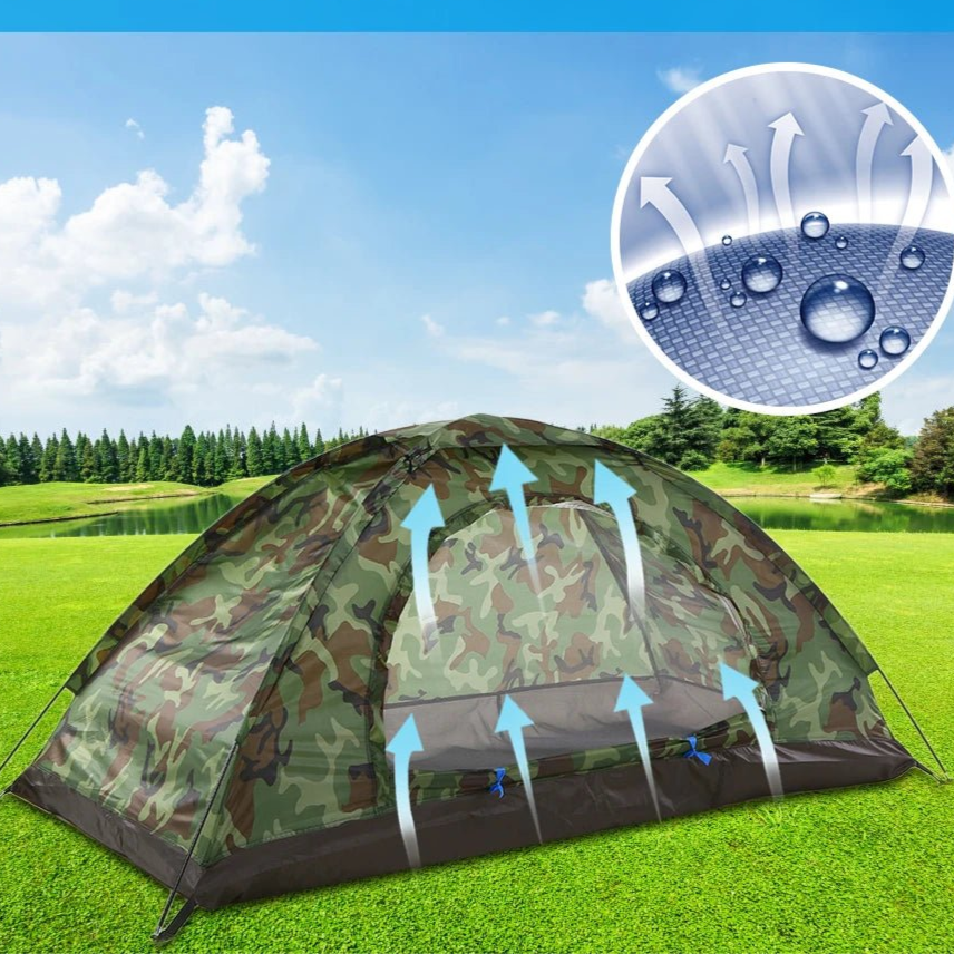 Outdoor Dome Tent Easy Setup Water Resistant Lightweight Portable Camping Tent for Outdoor Activities Tent dome tent travel tent - Checkouts UK