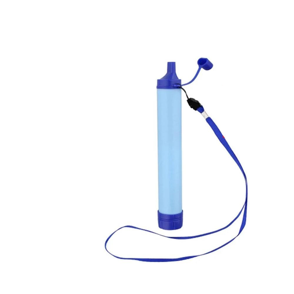 Outdoor Water Purifier Camping Hiking Emergency Life Portable Purifier Water Filter Suitable for Streams, Lakes Outdoors Camping - Checkouts UK