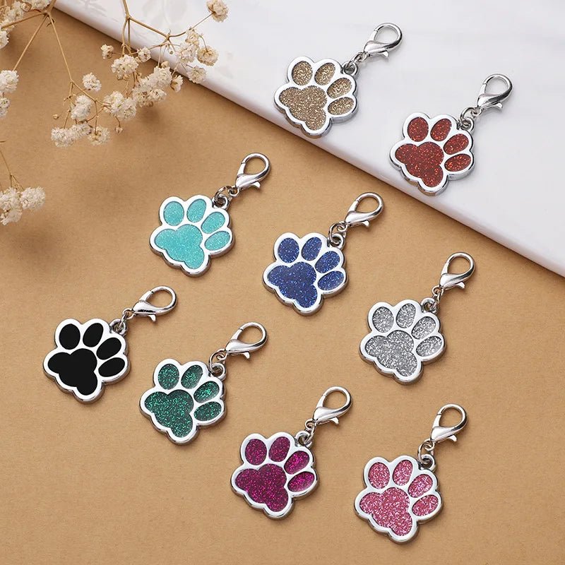 Personalized Pet Engraving ID Name Tag Dog Anti - lost Custom Collar Leash Accessories Cat ID Phone Tag Pendant Puppy Decorations - Furbury