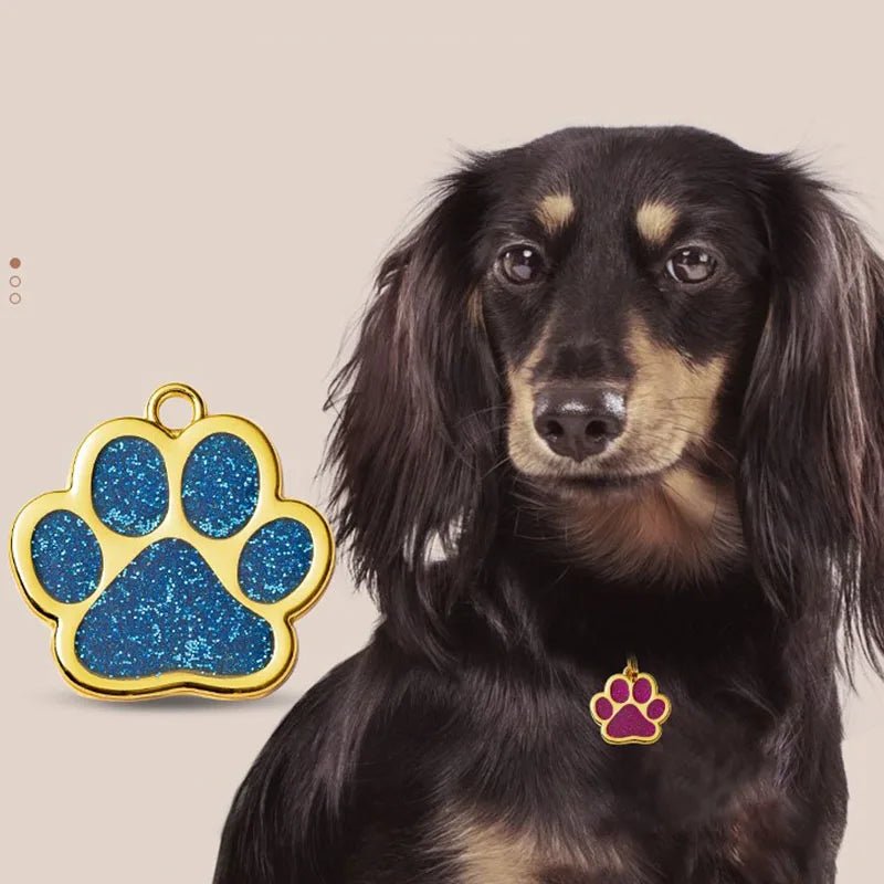 Personalized Pet Engraving ID Name Tag Dog Anti - lost Custom Collar Leash Accessories Cat ID Phone Tag Pendant Puppy Decorations - Furbury
