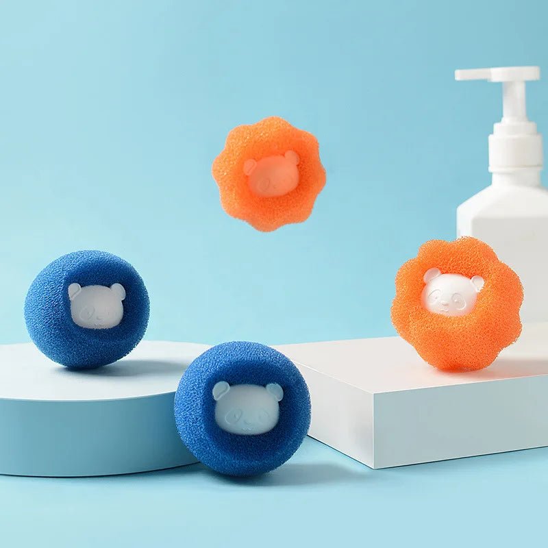 Pet Hair Remover Reusable Ball Wool Sticker Cat Hair Remover Pet Fur Lint Catcher Cleaning Tools Laundry Washing Machine Filter - Furbury