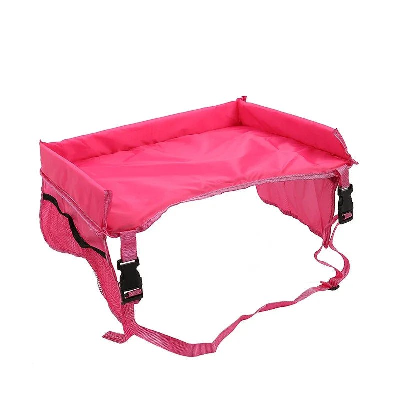 Portable Car Seat Baby Tray Stroller Kids Toy Food Water Holder Desk Waterproof Children Table For Car New Child Table Stor - Checkouts UK
