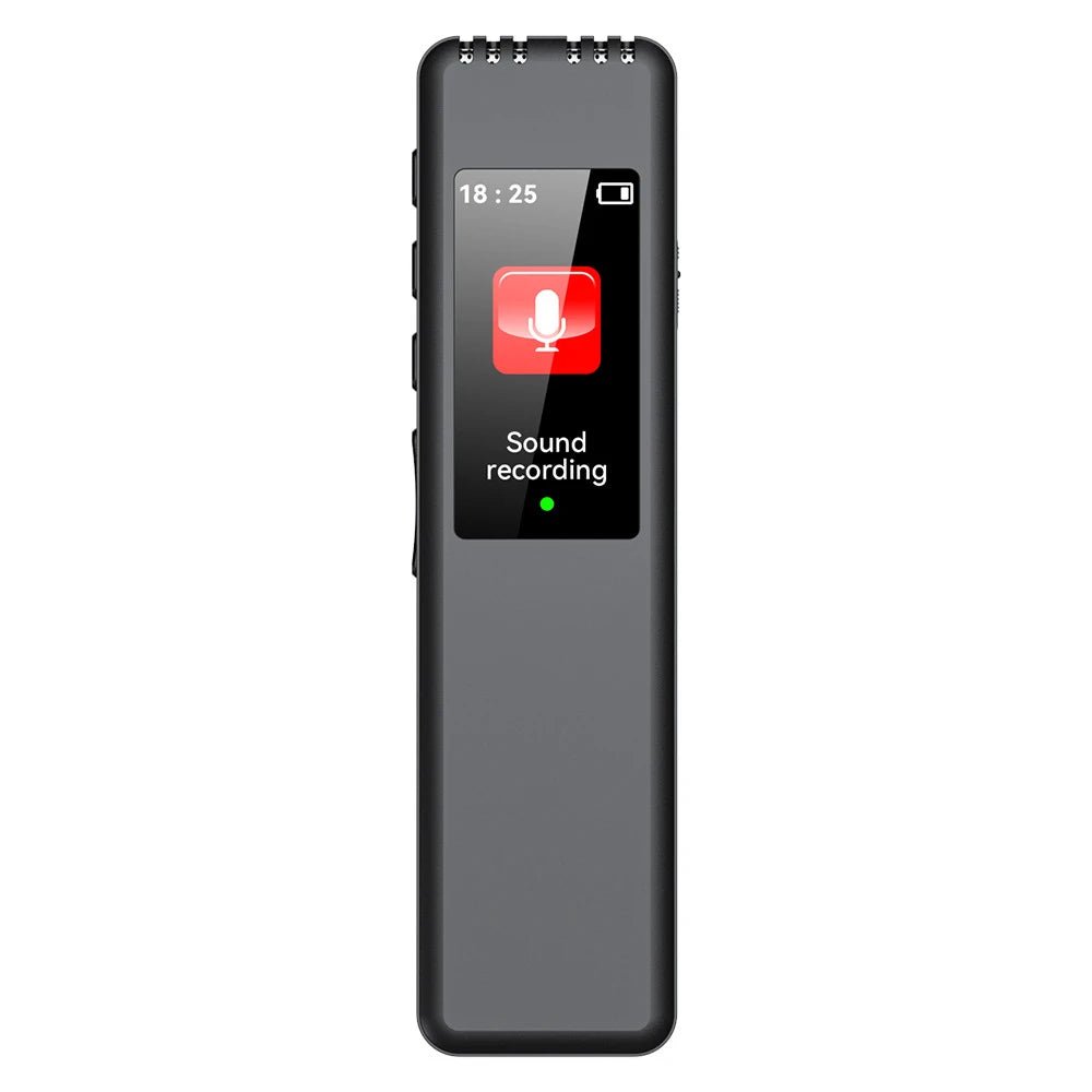 Portable Digital Voice Recorder Pen Max Support 128G SD Card MP3 Player Audio Recorder With 512Kbps Recording Work Interviews - Checkouts UK