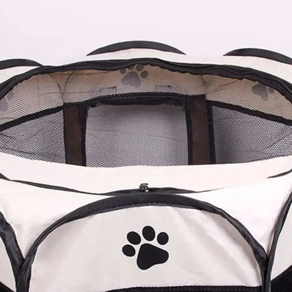Portable Foldable Pet Tent Kennel Octagonal Fence Puppy Shelter Easy To Use Outdoor Easy Operation Large Dog Cages Cat Fences - Furbury