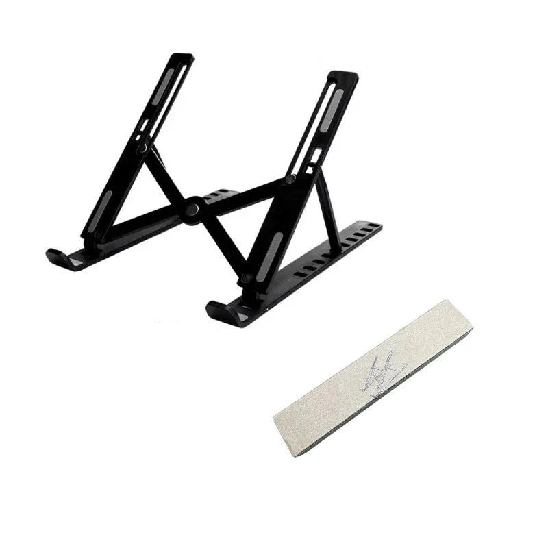 Portable Laptop Stand 7/10 Gears Foldable ABS Tablet for Macbook Apple Air Pro Lenovo Samsung Bracket Universal Pad PC Holder - Checkouts UK