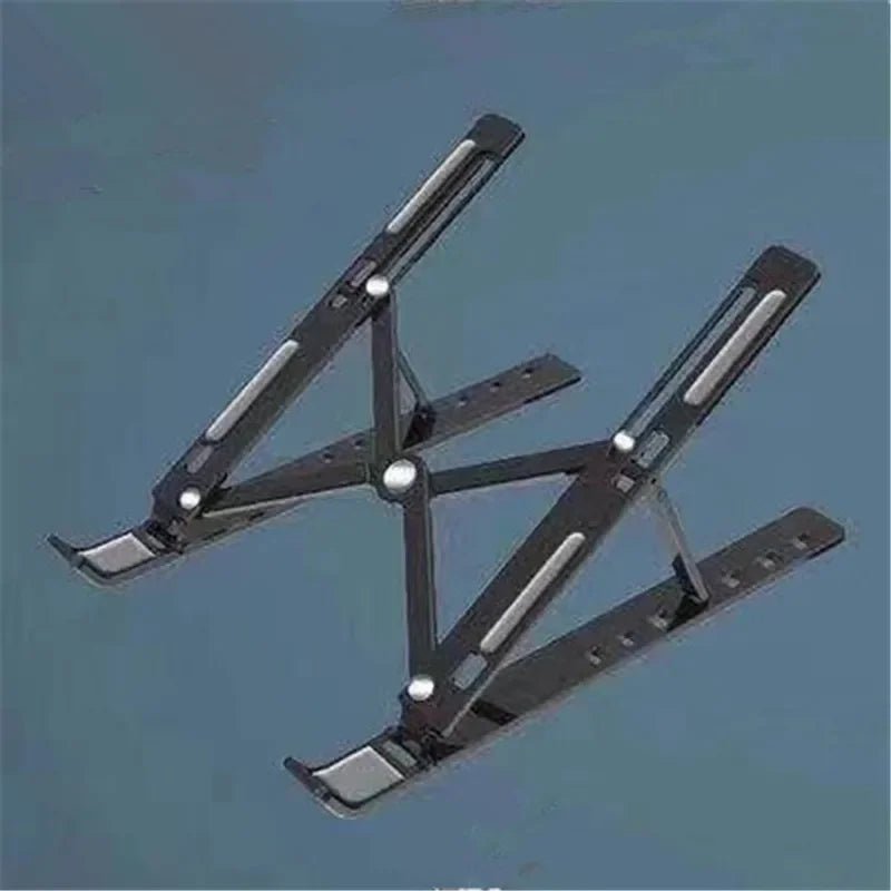 Portable Laptop Stand 7/10 Gears Foldable ABS Tablet for Macbook Apple Air Pro Lenovo Samsung Bracket Universal Pad PC Holder - Checkouts UK