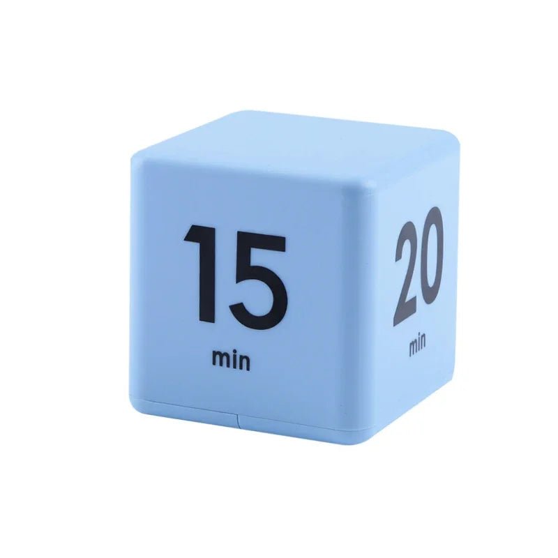 Productivity Cube Timer Gravity Sensor Flipping LED Display 4 Preset Time Dual Modes Countdown Cooking Study Mini Digital Timer - Checkouts UK