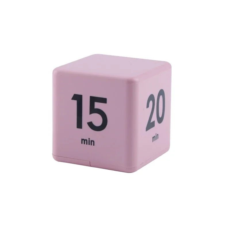 Productivity Cube Timer Gravity Sensor Flipping LED Display 4 Preset Time Dual Modes Countdown Cooking Study Mini Digital Timer - Checkouts UK