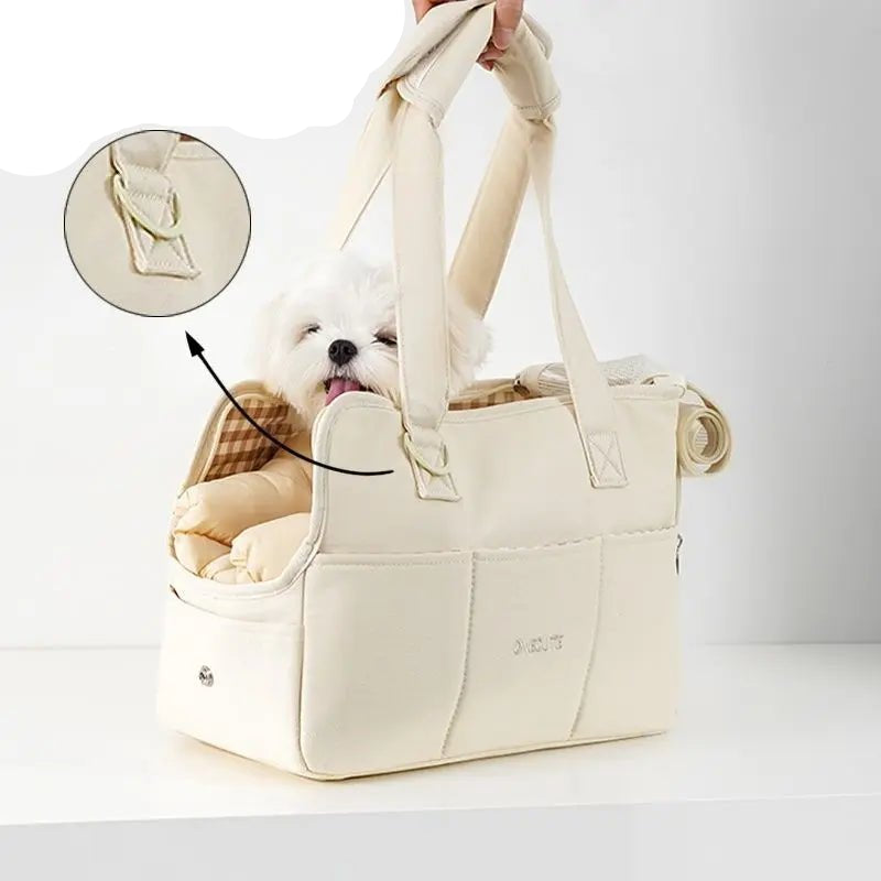 Puppy Go Out Portable Shoulder Handbag Dog Bag Pet Cat Chihuahua Yorkshire Dog Supplies Suitable For Small Dogs dog carrier - Checkouts UK