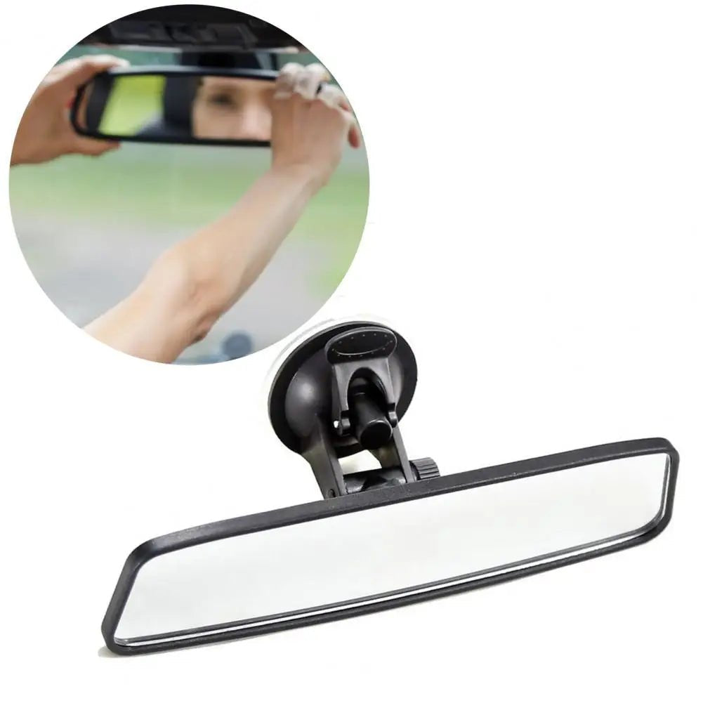 Rear View Mirror Strong Suction High Clarity Universal Learner Driving Instructor Suction Cup Rearview Mirror For Outdoor - Checkouts UK