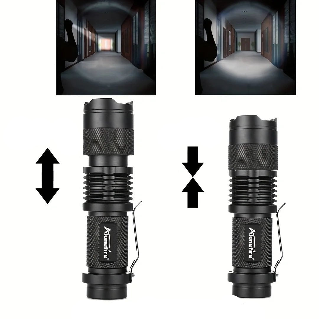 Ring Flashlight Work Backpack Lamp Outdoor Hike Climb Pack Light Holder Water Pipe Pole Tool Clamp Shoulder Tape Clip - Checkouts UK