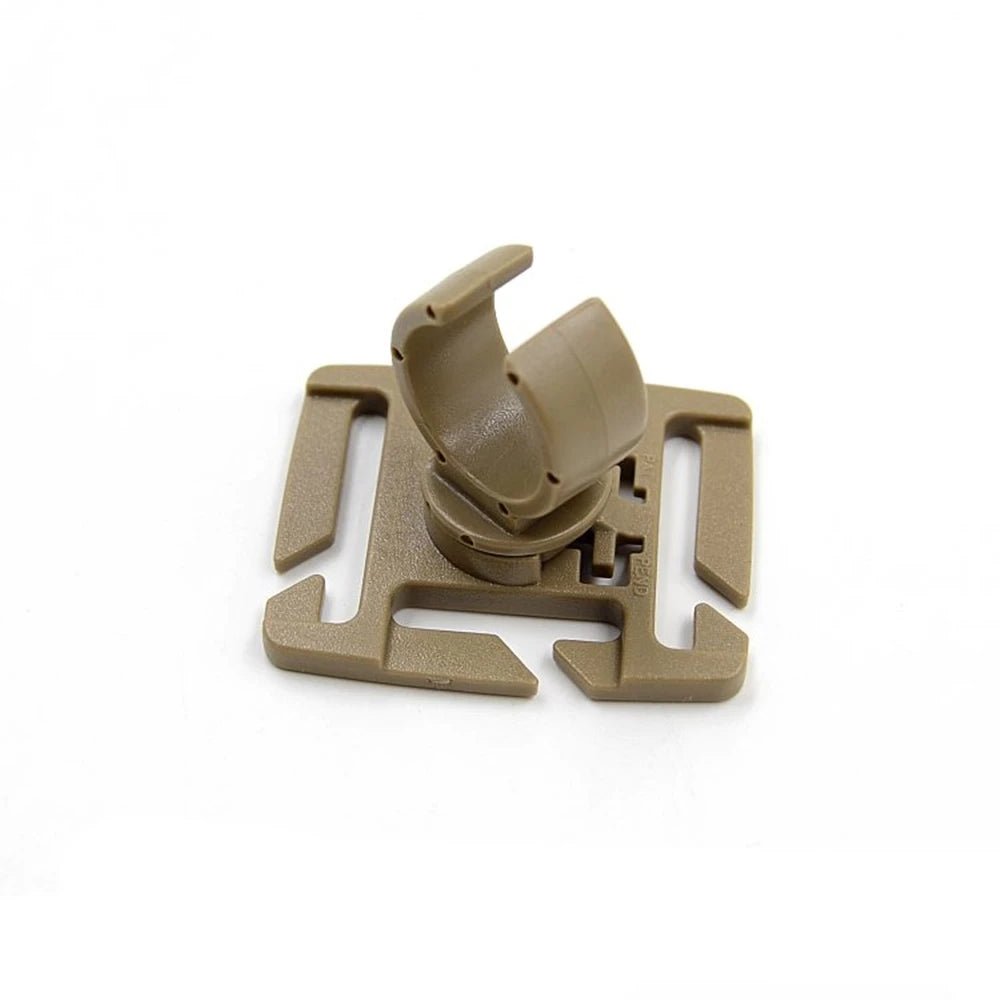 Ring Flashlight Work Backpack Lamp Outdoor Hike Climb Pack Light Holder Water Pipe Pole Tool Clamp Shoulder Tape Clip - Checkouts UK