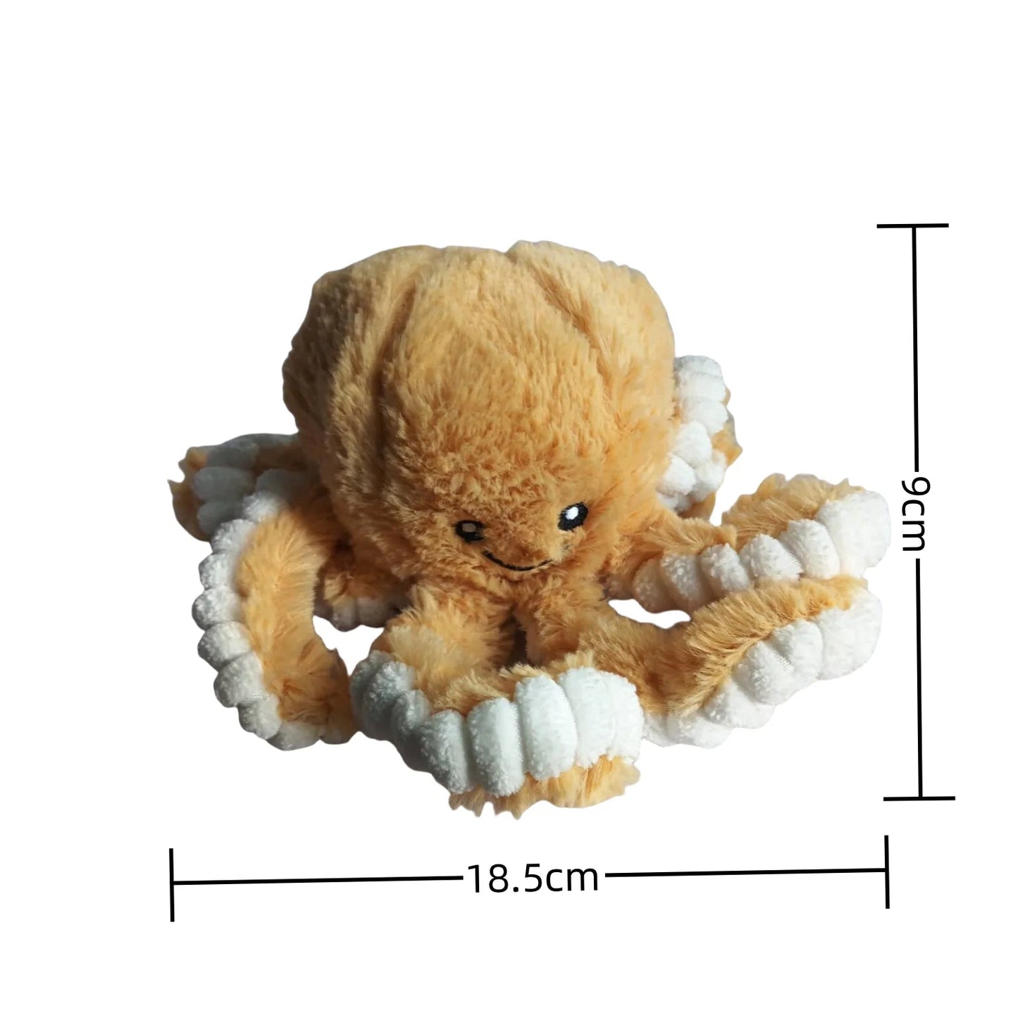 Simulation Octopus Doll Color Plush Toy Ocean Submarine Creature Squid Pet Sound Toy Decorative Ornaments Small Gifts Pet Toy - Furbury