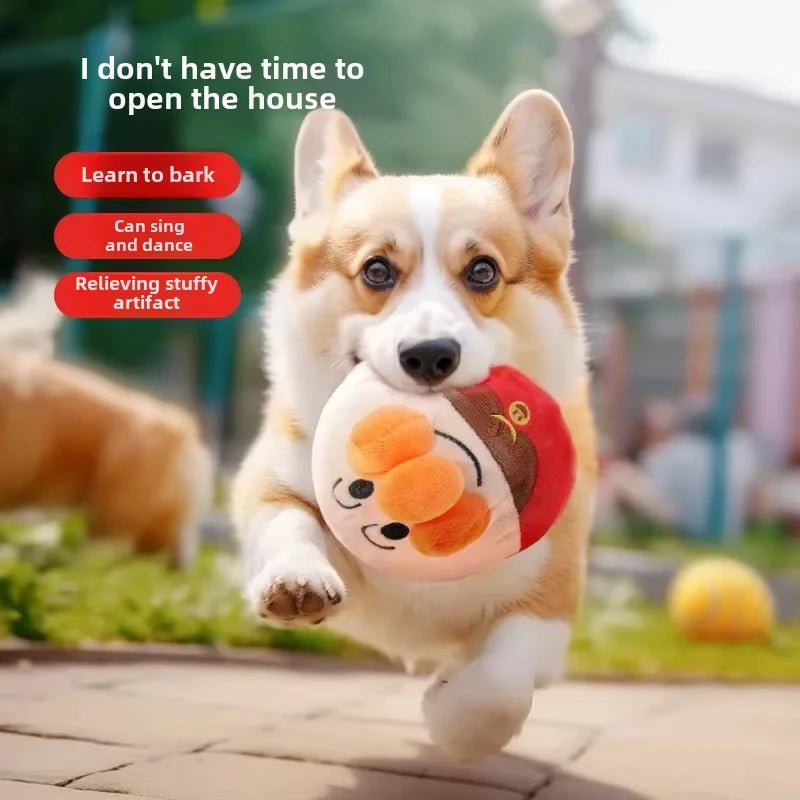 Smart Sound Dog Toys New Interactive Puzzle Electric Plush Jumping Ball USB Rechargeable Dog Training Toy Pet Bouncing Balls - Furbury