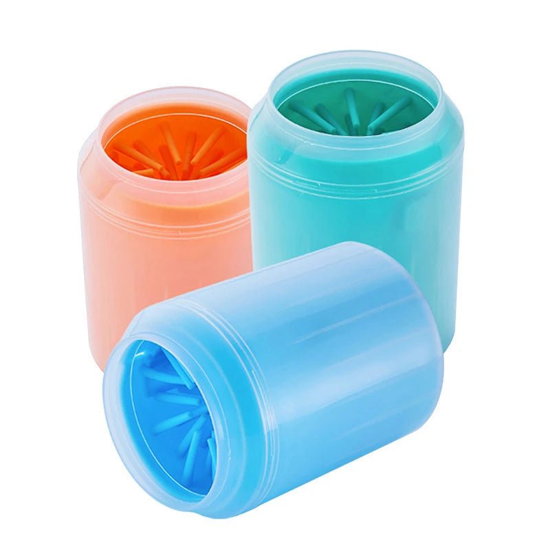 Soft Silicone Material Pet Foot Wash Cup, Cat and Dog Foot Cleaner, Portable Massage, Bath Cleaning Supplies - Checkouts UK