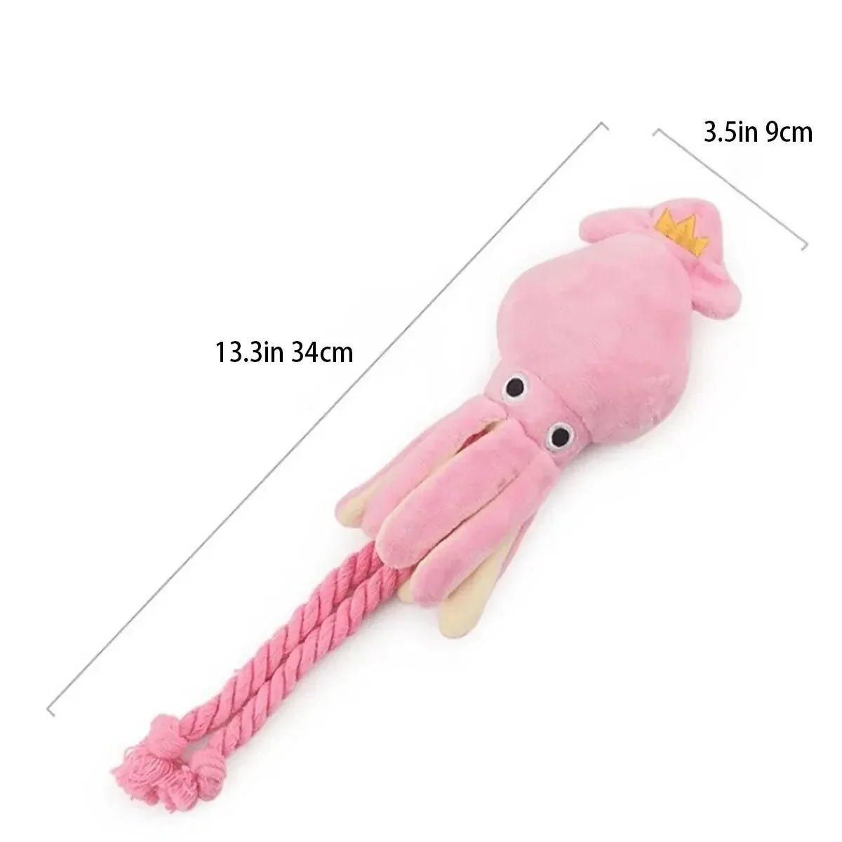 Supet Pet Octopus Plush Rope Toy Is Bite - resistant, Fun and Interactive, Suitable for Indoor and Outdoor Use - Furbury