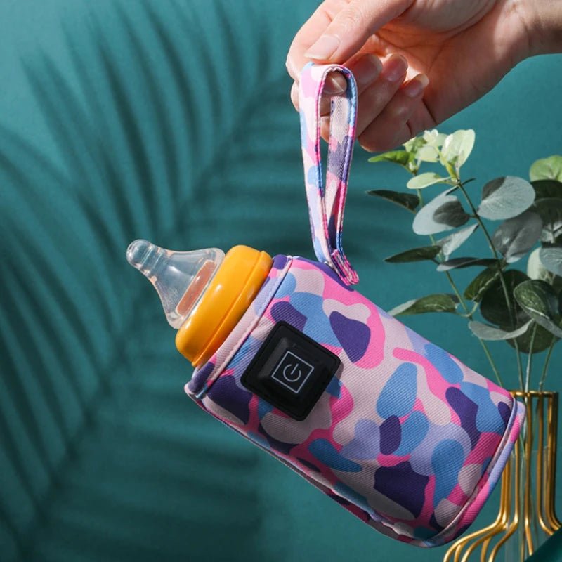 USB Milk Water Warmer Travel Stroller Insulated Bag Baby Nursing Bottle Heater Supplies for Outdoor botella de agua para niños - Checkouts UK