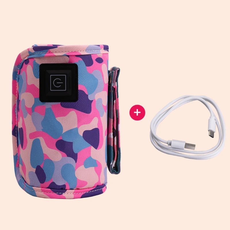 USB Milk Water Warmer Travel Stroller Insulated Bag Baby Nursing Bottle Heater Supplies for Outdoor botella de agua para niños - Checkouts UK
