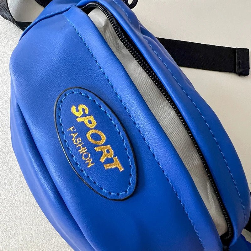 Waist Bag Children Fanny Pack Purse Travel CrossBody Fashion Kids Belt Shoulder Bum Bag for Girl Boy Sport Chest Bags - Checkouts UK