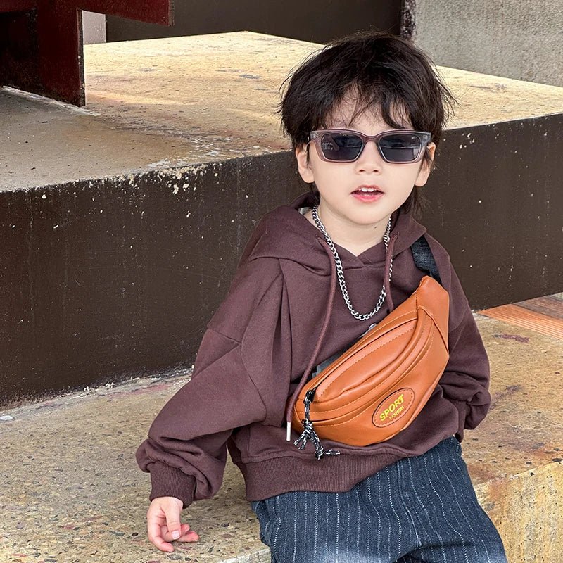 Waist Bag Children Fanny Pack Purse Travel CrossBody Fashion Kids Belt Shoulder Bum Bag for Girl Boy Sport Chest Bags - Checkouts UK