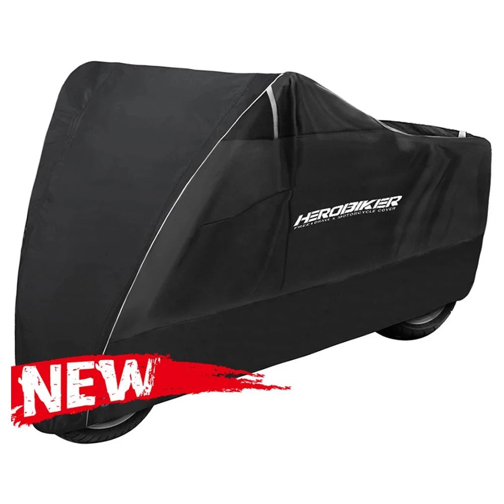 Waterproof Motorcycle Cover M L XL XXL XXXL XXXXL All Season Motorbike Cover Dustproof UV Protective Outdoor Camping Moto Cover - Checkouts UK
