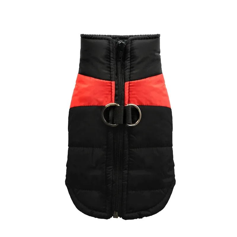 Waterproof Warm Dog Clothes Pet Coat Winter Vest Padded Zipper Jacket Dog Clothing for Small Medium Big Dogs Outfit - Checkouts UK