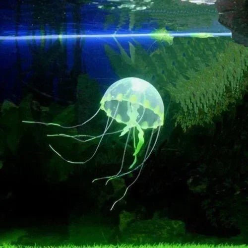 Wholesale Bulk Aquarium Artificial Luminous Lionfish Fish Tank Landscape Silicone Fake Fish Floating Glow In Dark Ornament Home Decoration - Furbury