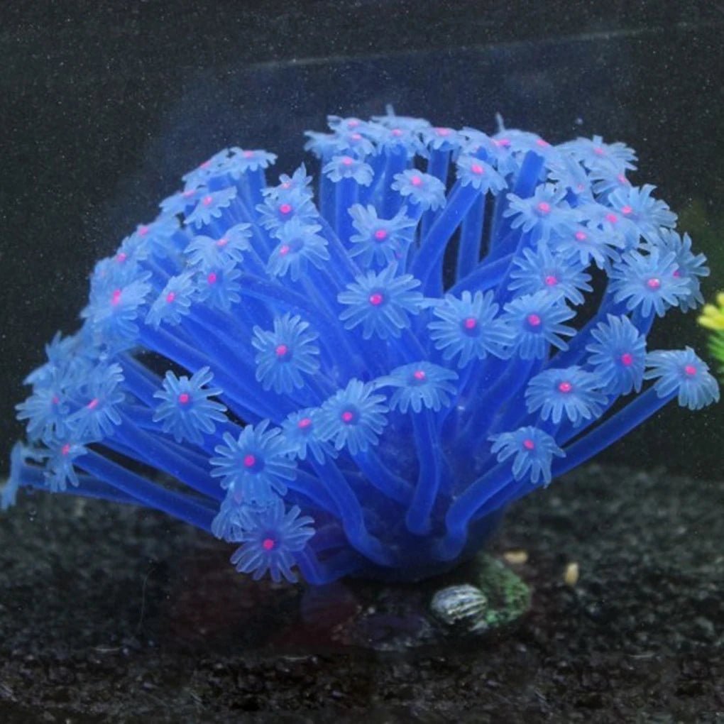 Wholesale Bulk Artificial Sea Anemone Aquarium Decoration Imitated Coral Ornaments Underwater Aquatic Decor For Fish Tank Aquarium Decoration - Furbury
