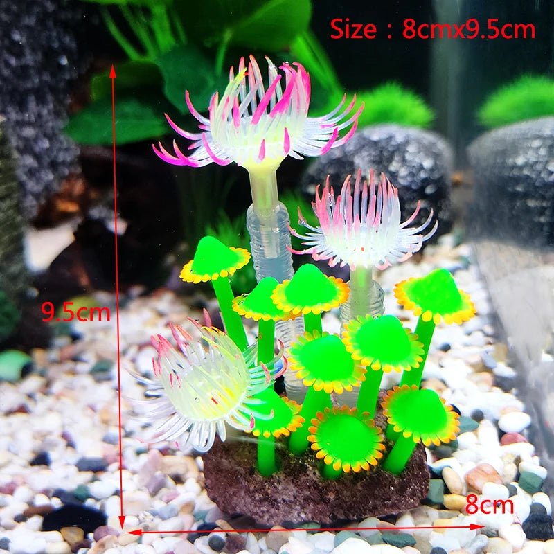 Wholesale Bulk Artificial Underwater Coral Aquarium Fish Tank Simulation Decoration Aquarium Backgrounds Plants Water Grass Accessories Home - Furbury